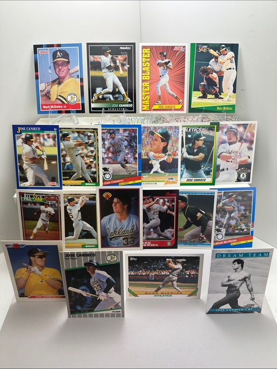 Topps Other - Jose Canseco & Mark McGwire Oakland A’s Bash Bros. Lot of 20